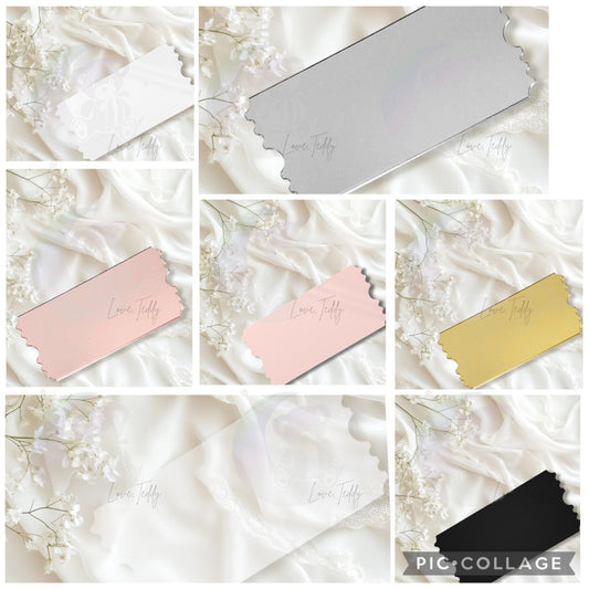 Acrylic Ticket For Events & Memorabilia