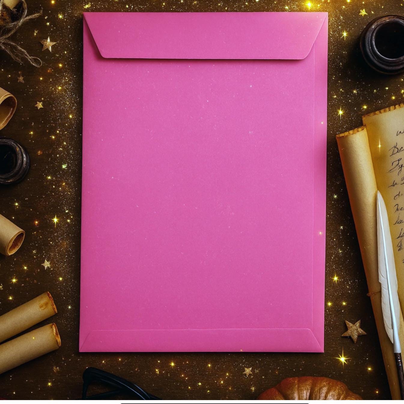 A4 Coloured Envelope 120gsm Peal & Seal - Personalised / None