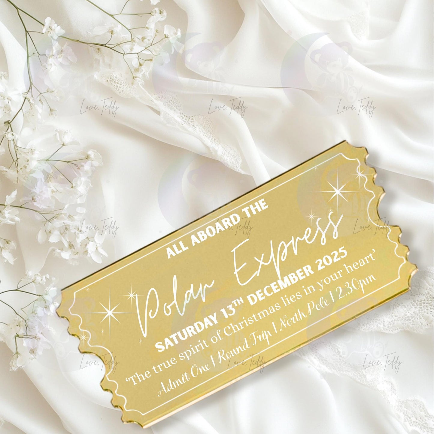 Acrylic Ticket For Events & Memorabilia